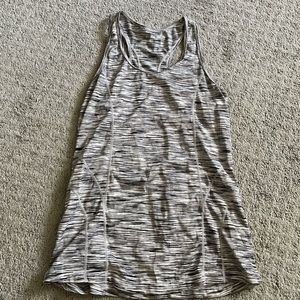Reebok Striped Workout Tank Top